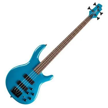 Cort Co-C4-Deluxe-CBL Cort elektromos basszusgitár, Markbass Preamp, kék