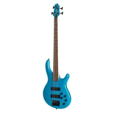 Cort Co-C4-Deluxe-CBL Cort elektromos basszusgitár, Markbass Preamp, kék
