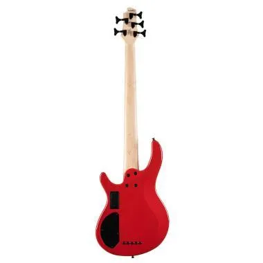 Cort Co-C5-Deluxe-CRD elektromos basszusgitár, Markbass Preamp, öthúros, piros