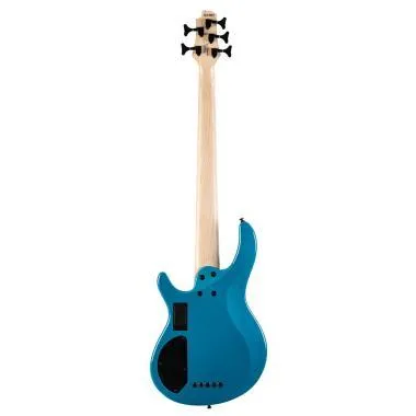 Cort Co-C5-Deluxe-CBL elektromos basszusgitár, Markbass Preamp, öthúros, kék