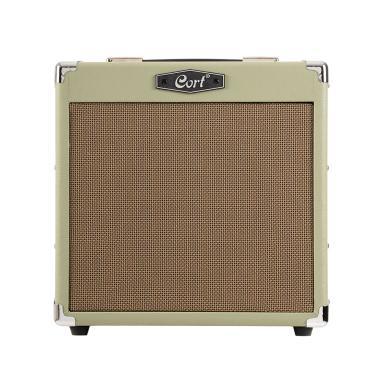 Cort zesilovač na kytaru s reverbem, 15 Watt, pastelově zelený