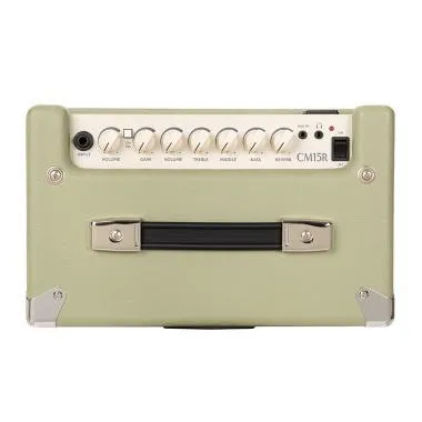 Cort Co-CM15R-PG gitárerősítő zengetővel, 15 Watt, pasztell zöld