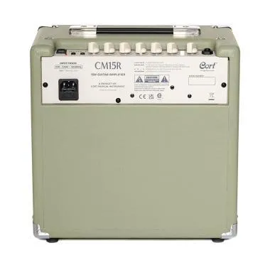 Cort Co-CM15R-PG gitárerősítő zengetővel, 15 Watt, pasztell zöld