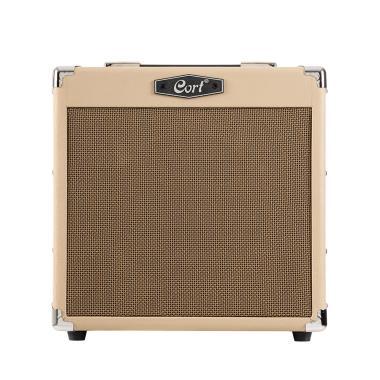 Cort kytarový zesilovač s reverbem, 15 Watt, světlý písek