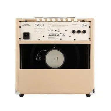 Cort Co-CM30R-WTS gitárerősítő zengetővel, 30 Watt, Bluetooth, világos homok