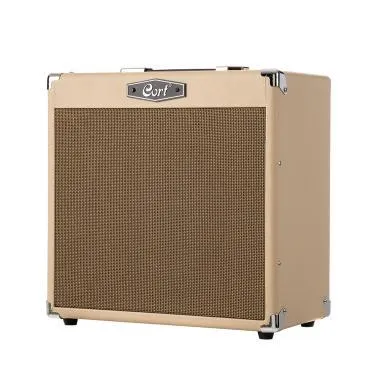Cort Co-CM30R-WTS gitárerősítő zengetővel, 30 Watt, Bluetooth, világos homok