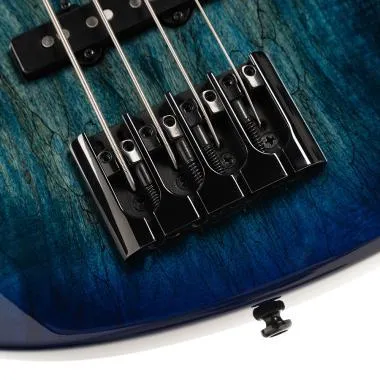 Cort Co-GB-Fusion4-BB with bag elektromos basszusgitár tokkal, kék burst