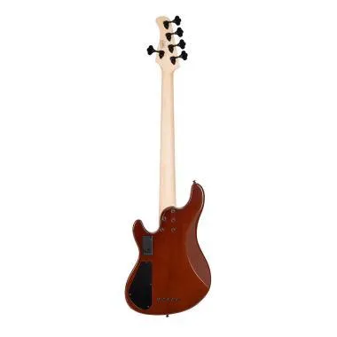 Cort Co-GB-Fusion5-ABB with bag elektromos basszusgitár, 5 húros, deluxe félkemény tokkal, matt vintage natúr