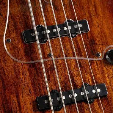 Cort Co-GB-Fusion5-ABB with bag elektromos basszusgitár, 5 húros, deluxe félkemény tokkal, matt vintage natúr