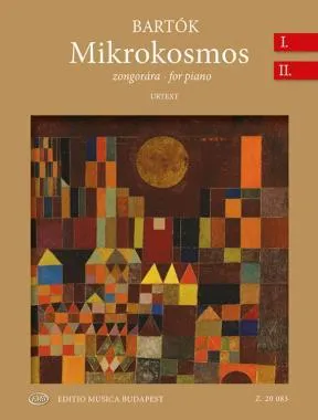 EMB 20083 Bartók Béla: Mikrokosmos zongorára I-II új összevont kiadás