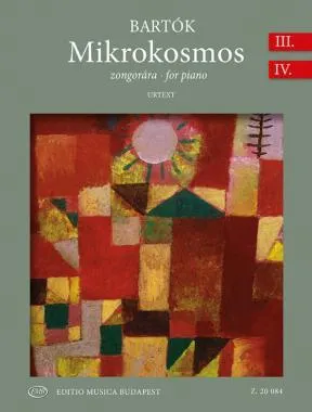 EMB 20084 Bartók Béla: Mikrokosmos zongorára III-IV új összevont kiadás