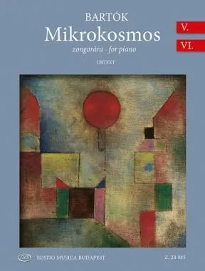 EMB 20085 Bartók Béla: Mikrokosmos zongorára V-VI új összevont kiadás