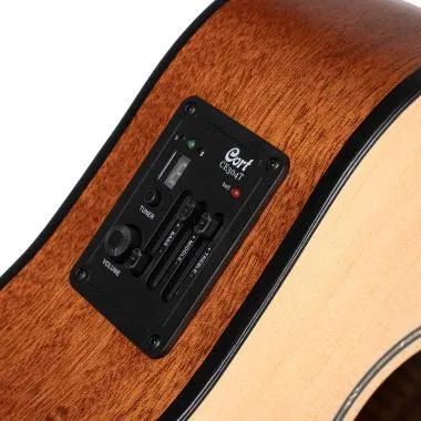Cort Co-ADMiniE-OP with bag elektro-akusztikus mini gitár, matt natúr, tokkal
