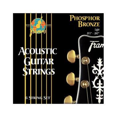 Framus Akustické kytarové struny, extra lehké, fosfor-bronz, .010-.046