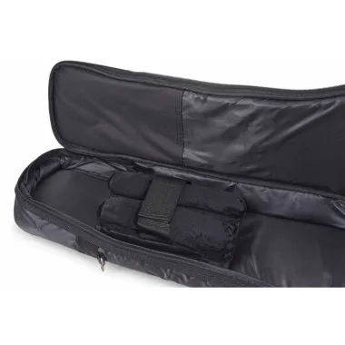 RockBag RB 20506 B Elektromos Gitártáska, Deluxe Vonal, Fekete, Vízálló, Párnázott
