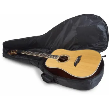 RockBag RB 20519 B Akusztikus gitár tok, vízálló RokTex®, párnázott, fekete