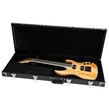 RockCase RC 10606 B/SB Elektromos Gitár Keménytok, Fekete Tolex, Bársony Belső