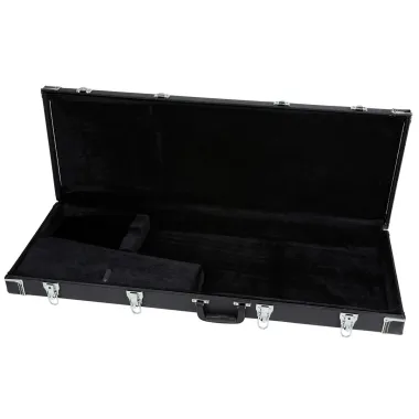 RockCase RC 10606 B/SB Elektromos Gitár Keménytok, Fekete Tolex, Bársony Belső