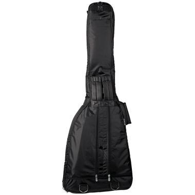 RockBag RB 20621 B/PLUS Elektromos Gitár/Basszusgitár Táska, RokTex® Szövet, 30mm Párnázás, Fekete
