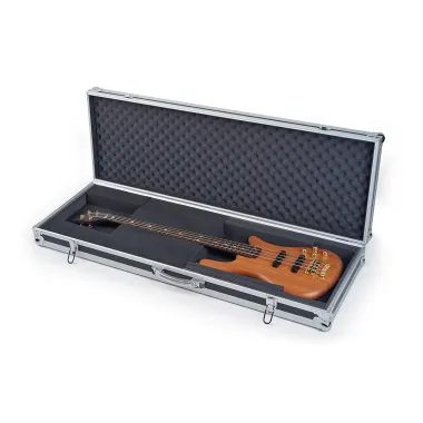 RockCase RC 10805 B Elektromos basszusgitár tok, tartós rétegelt lemez, PVC, habpárnázás