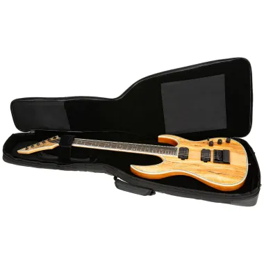 RockBag RB 20606 B/PLUS Elektromos gitár tok, RokTex® anyag, 30 mm párnázás, fekete