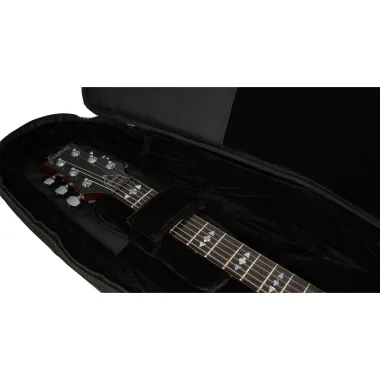 RockBag RB 20612 B/PLUS Dupla Gitártok, 2 Elektromos Gitárhoz, Vízálló, Prémium Védelem