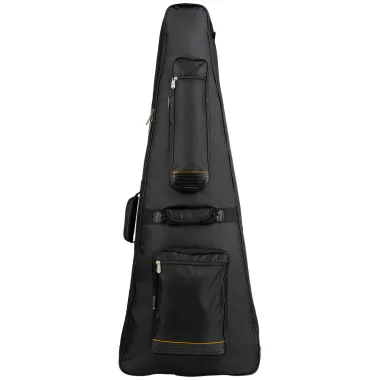 RockBag RB 20618 B/PLUS FV-stílusú elektromos gitár tok, RokTex anyag, 30mm párnázás