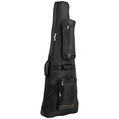RockBag RB 20618 B/PLUS FV-stílusú elektromos gitár tok, RokTex anyag, 30mm párnázás