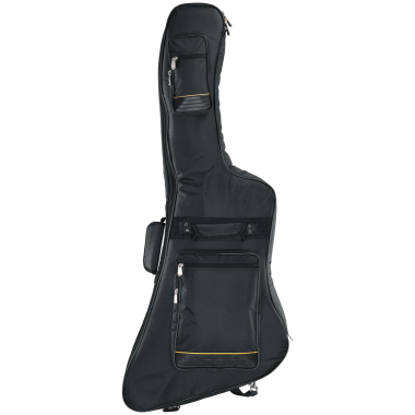 RockBag Elektrická kytara, Vodaodolný RokTex, Párněný, Černý