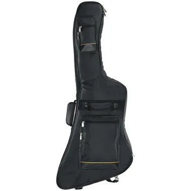 RockBag RB 20620 B/PLUS XP-stílusú elektromos gitártáska, vízálló RokTex, párnázott, fekete