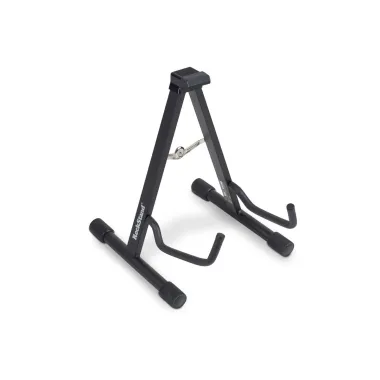 RockStand RS 20801 B/24 A-keretes akusztikus gitár/basszusgitár állvány, biztos tartás, habpárnázat