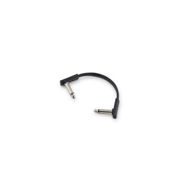 RockBoard Patch kabel, extra plochý design, pravoúhlé konektory, 10 cm
