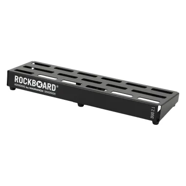 RockBoard RBO B 2.1 DUO C Pedálboard repülőtokkal, könnyű alumínium, 4-7 pedálhoz