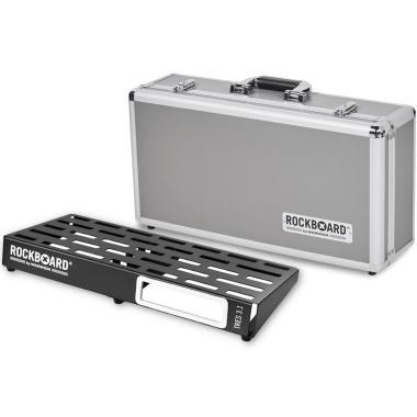 RockBoard RBO B 3.1 TRES C Pedálboard repülőtáskával, 5-10 pedálhoz, könnyű alumínium
