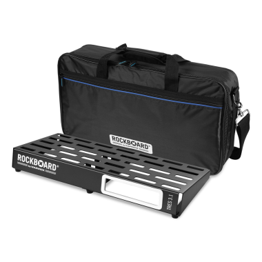 RockBoard Pedalboard s taškou, hliníkové, lehké, perforované