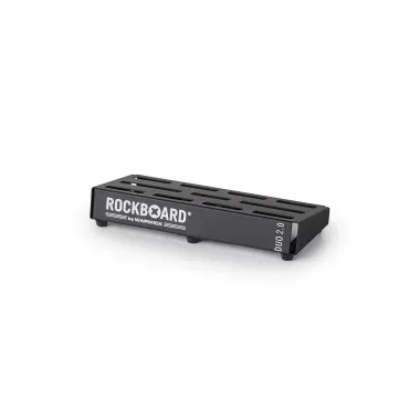 RockBoard RBO B 2.0 DUO B Pedálboard, könnyű alumínium, 3-5 pedálhoz, tartalmaz gig táskát
