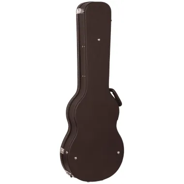 RockCase RC 10604 BCT/SB Elektromos Gitár Keménytok, LP-Stílus, Ívelt Fedél, Fekete