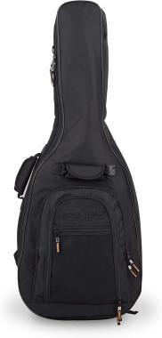 RockBag Klasická kytarová taška, Odolný RokTex materiál, Batoh popruhy, Černá