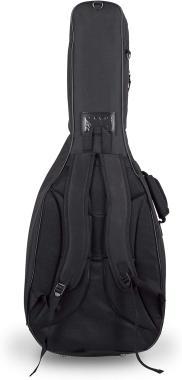 RockBag RB 20448 B Klasszikus Gitártáska, Tartós RokTex® Anyag, Hátizsák Pántok, Fekete
