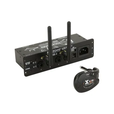 RockBoard RBO B MOD 4 U2 Gitár vezeték nélküli vevő, 2.4 GHz, TRS patchbay, 30 m hatótáv