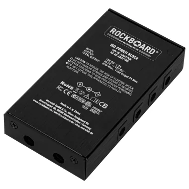RockBoard RBO POW BLO V2 Több tápellátású egység, 10 csatlakozó, 1,200 mA 9V, 800 mA 18V kimenet