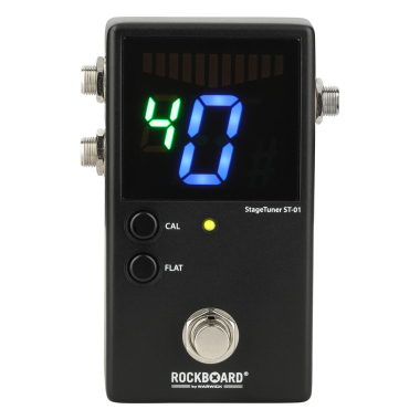 RockBoard Kromatická ladící pedál, LED displej, True Bypass