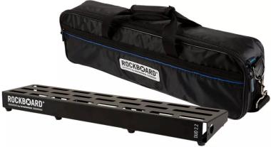 RockBoard RBO B 2.2 DUO B Pedálboard, könnyű, robusztus alumínium, 5-9 pedálhoz, gig táskával