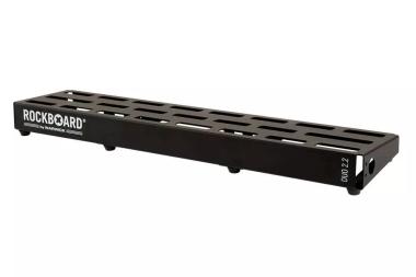 RockBoard RBO B 2.2 DUO B Pedálboard, könnyű, robusztus alumínium, 5-9 pedálhoz, gig táskával
