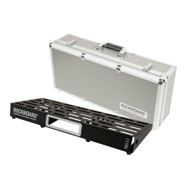 RockBoard Pedalboard, hliníkový rám, protiskluzové nohy, 7-12 pedálů, s kufrem