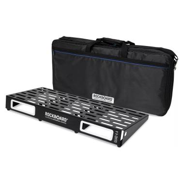 RockBoard RBO B 4.4 QUAD B Pedálboard, 9-18 pedál befogadására, könnyű alumínium, gig baggel
