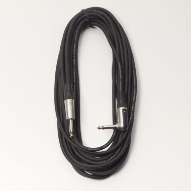 RockCable RCL 30259 D6 Hangszerkábel, szögletes/egyenes TS, 9m, aranyozott csúcsok