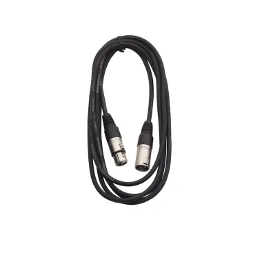 RockCable RCL 30303 D6 Mikrofonkábel, XLR férfi-női, 3m hosszúság, tartós kialakítás