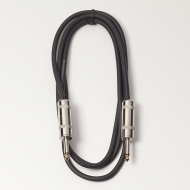 RockCable Reproduktorový kabel, TS 6.3 mm, 2m, pozlacené konektory