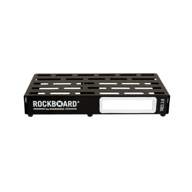 RockBoard RBO B 3.0 TRES B Pedálboard, könnyű alumínium, hordtáska, 5-10 pedál